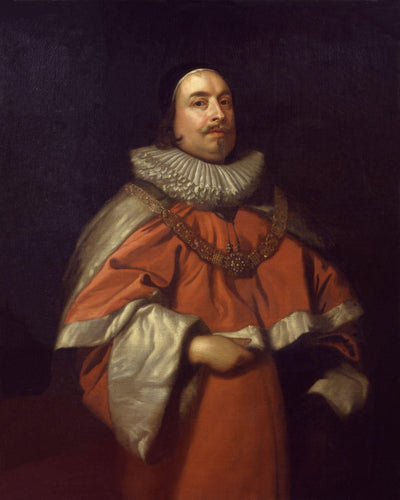 Edward Littleton, Baron Littleton (Anthony van Dyck) - Reprodução com Qualidade Museu