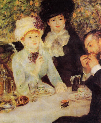 Fim do Almoço (Pierre-Auguste Renoir) - Reprodução com Qualidade Museu