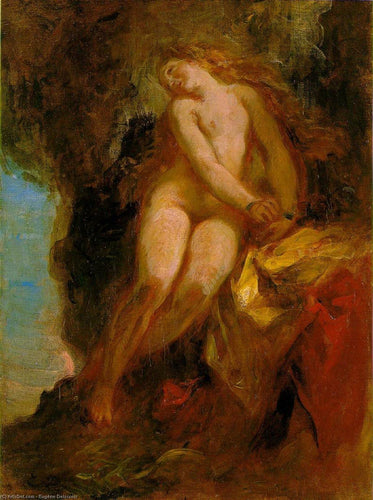 Andrômeda (Eugene Delacroix) - Reprodução com Qualidade Museu