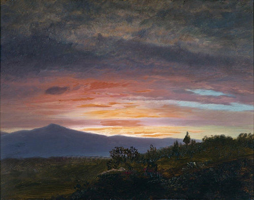 Monte Katahdin (Frederic Edwin Church) - Reprodução com Qualidade Museu