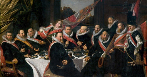 Um banquete dos oficiais da St. George Militia Company
