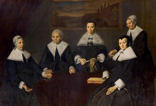 The Regentesses Of The Old Mens Home in Haarlem