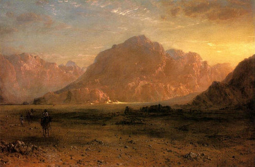 O deserto da Arábia (Frederic Edwin Church) - Reprodução com Qualidade Museu