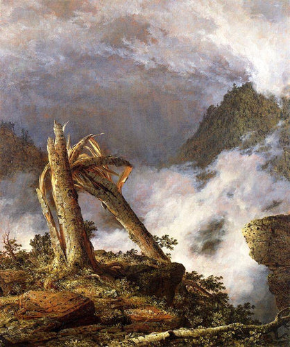 Tempestade nas montanhas (Frederic Edwin Church) - Reprodução com Qualidade Museu
