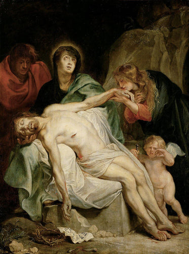 Eweinung Christ (Anthony van Dyck) - Reprodução com Qualidade Museu