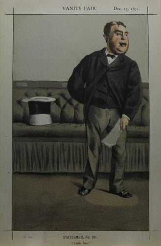 Caricatura de George Cavendish