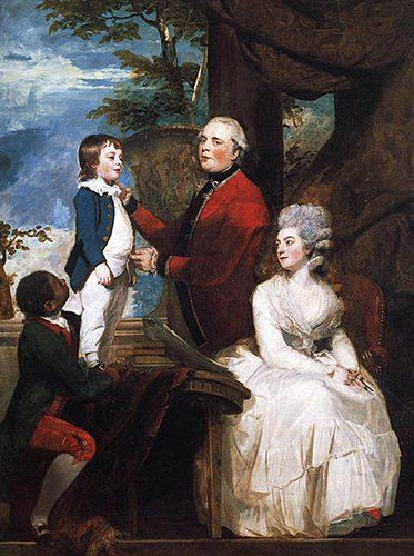 George Grenville, Earl Temple, Mary Countess Temple e seu filho Richard