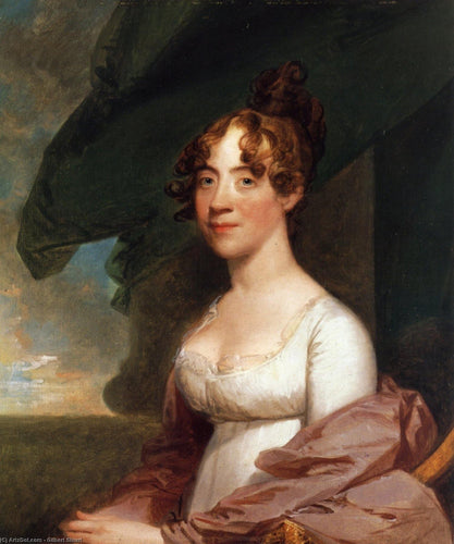 Retrato de Anna Payne Cutts (Gilbert Stuart) - Reprodução com Qualidade Museu