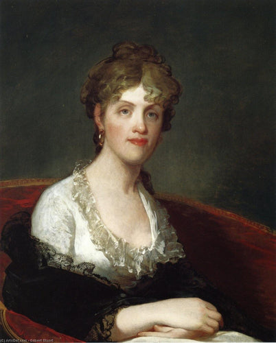 Helena Lawrence Holmes Penington (Gilbert Stuart) - Reprodução com Qualidade Museu