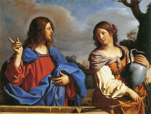 Cristo e o samaritano