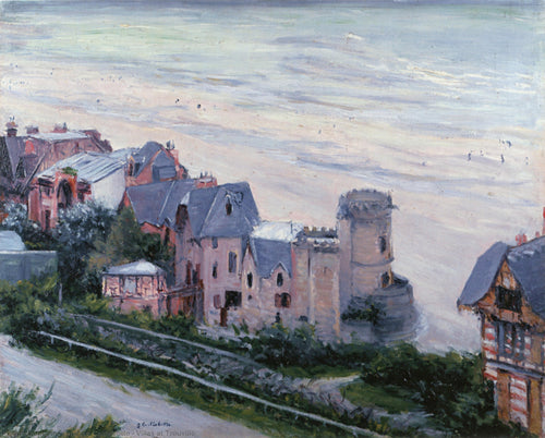 Villas em Trouville (Gustave Caillebotte) - Reprodução com Qualidade Museu