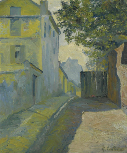 Rue Du Mont Cenis, Montmartre (Gustave Caillebotte) - Reprodução com Qualidade Museu