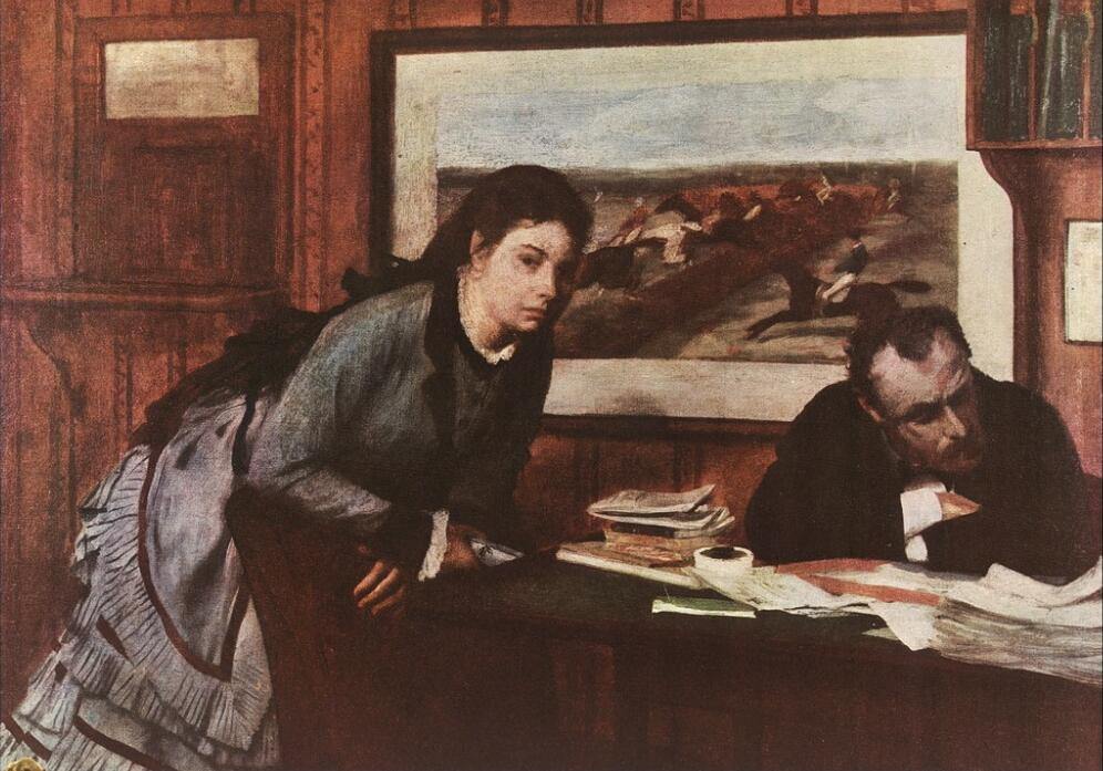 Amuado (Edgar Degas) - Reprodução com Qualidade Museu