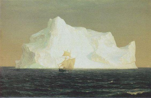 O iceberg (Frederic Edwin Church) - Reprodução com Qualidade Museu