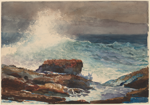 Maré de entrada (Winslow Homer) - Reprodução com Qualidade Museu