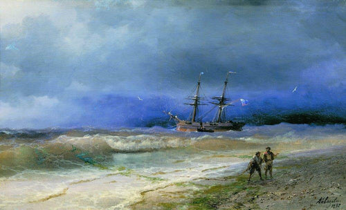 Surf (Ivan Aivazovsky) - Reprodução com Qualidade Museu