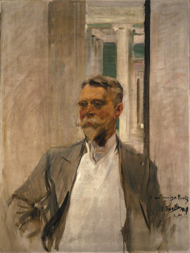 Charles M. Kurtz, Diretor Fundador, Albright Art Gallery (Joaquin Sorolla) - Reprodução com Qualidade Museu