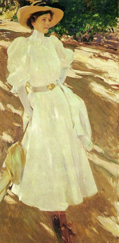 Maria At La Granja (Joaquin Sorolla) - Reprodução com Qualidade Museu