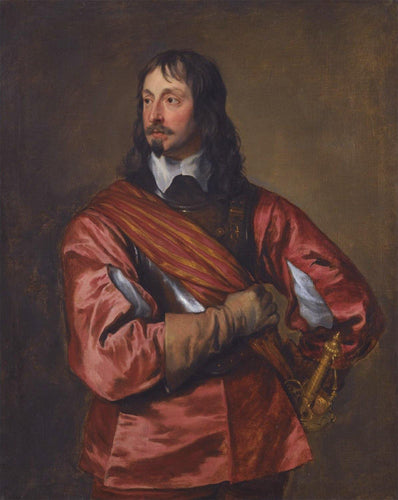 Retrato do vice-almirante Sir John Mennes (Anthony van Dyck) - Reprodução com Qualidade Museu