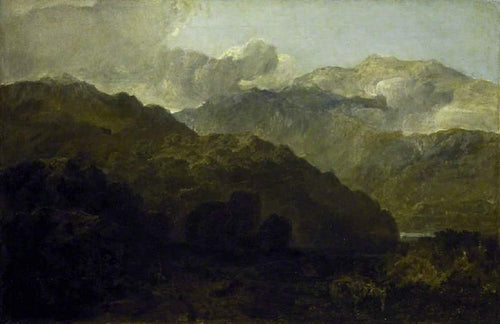 Montanha galesa (Joseph Mallord William Turner) - Reprodução com Qualidade Museu