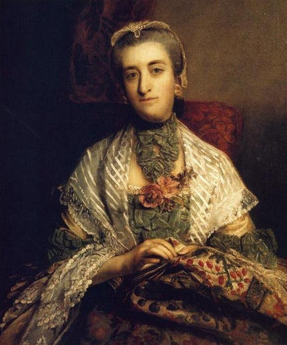 Retrato de Caroline Fox, 1ª Baronesa da Holanda