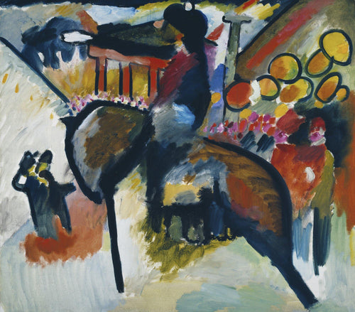 Impressão IV - Gendarme (Wassily Kandinsky) - Reprodução com Qualidade Museu