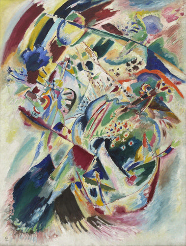 Painel para Edwin R. Campbell No. 4 (Wassily Kandinsky) - Reprodução com Qualidade Museu