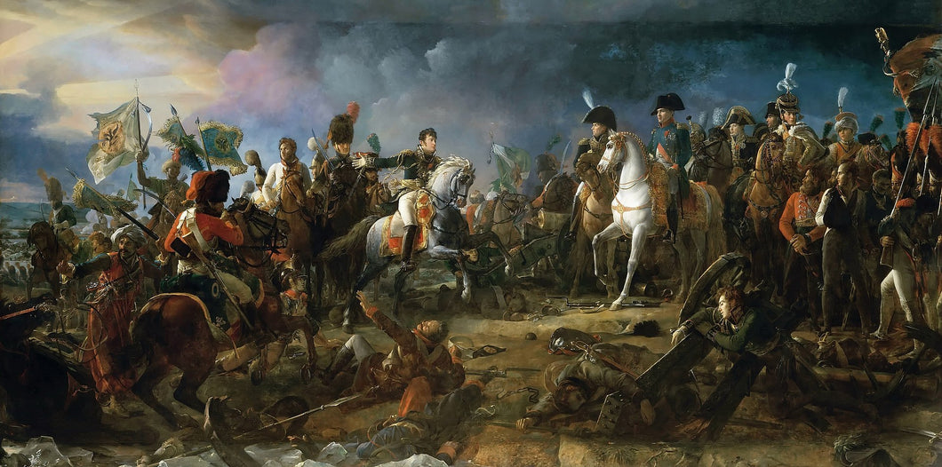 Napoleão na batalha de Austerlitz