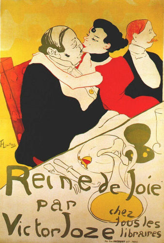 Rainha da alegria (Henri de Toulouse-Lautrec) - Reprodução com Qualidade Museu