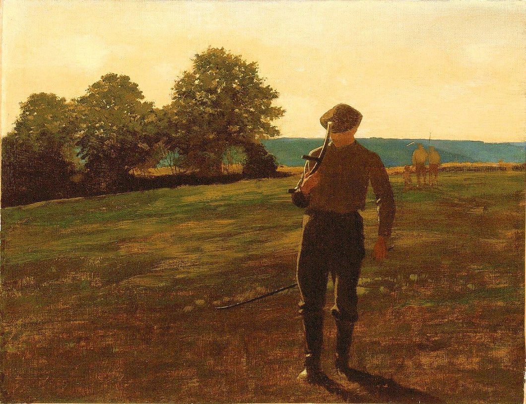 Homem com um Sythe (Winslow Homer) - Reprodução com Qualidade Museu