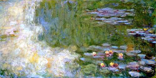 Water Lily Pond (Claude Monet) - Reprodução com Qualidade Museu