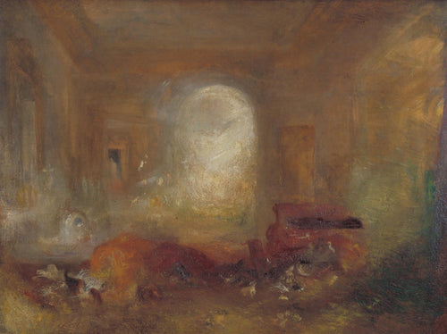 Petworth House, Interior (Joseph Mallord William Turner) - Reprodução com Qualidade Museu