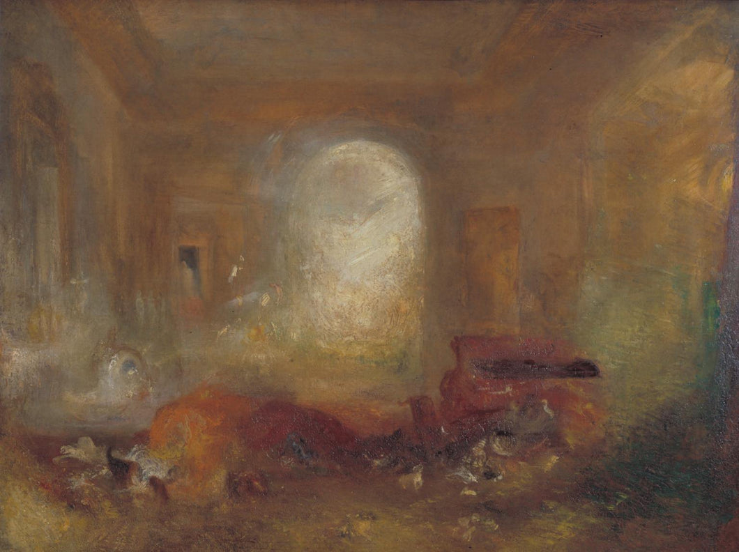Petworth House, Interior (Joseph Mallord William Turner) - Reprodução com Qualidade Museu