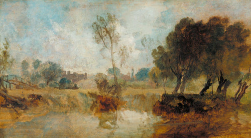 Eton do rio (Joseph Mallord William Turner) - Reprodução com Qualidade Museu