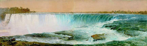 Horseshoe Falls (Frederic Edwin Church) - Reprodução com Qualidade Museu
