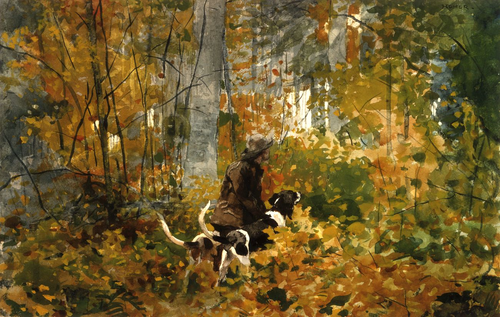 Na trilha (Winslow Homer) - Reprodução com Qualidade Museu