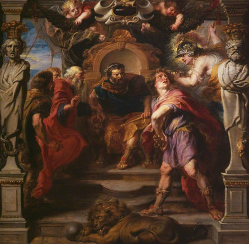 Ira de Aquiles (Peter Paul Rubens) - Reprodução com Qualidade Museu
