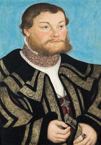 Retrato do Príncipe Johann II Von Anhalt