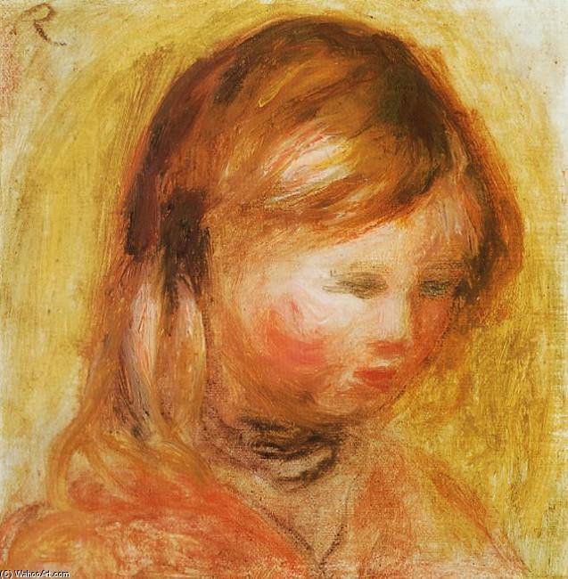 Menina (Pierre-Auguste Renoir) - Reprodução com Qualidade Museu