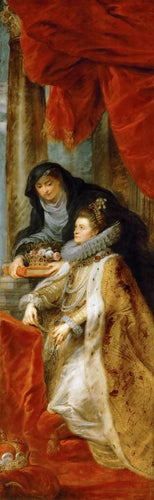 O Tríptico De Santo Ildefonso - Painel Direito (Peter Paul Rubens) - Reprodução com Qualidade Museu