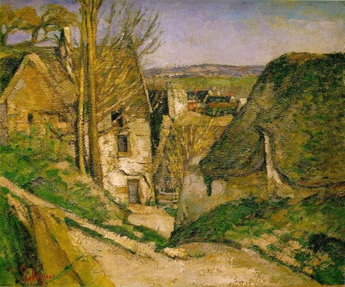 Casa do Enforcado (Paul Cézanne) - Reprodução com Qualidade Museu