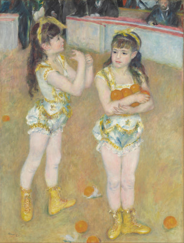 Acrobatas do Cirque Fernando (Pierre-Auguste Renoir) - Reprodução com Qualidade Museu