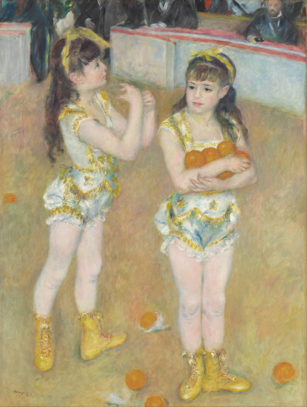 Acrobatas do Cirque Fernando (Pierre-Auguste Renoir) - Reprodução com Qualidade Museu