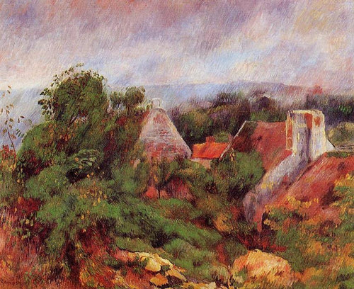 La Roche-Guyon (Pierre-Auguste Renoir) - Reprodução com Qualidade Museu