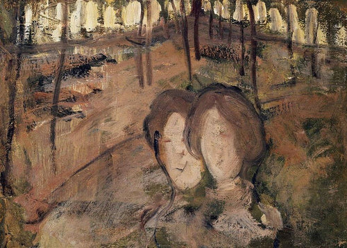 Mulheres em um bosque (Piet Mondrian) - Reprodução com Qualidade Museu
