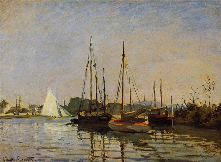 Embarcaciones de recreo, Argenteuil, c.1872-3