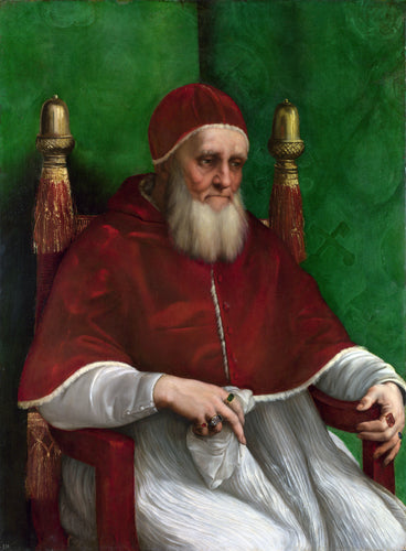 Papa Júlio II (Rafael) - Reprodução com Qualidade Museu
