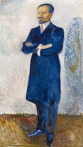 Ernest Thiel (Edvard Munch) - Reprodução com Qualidade Museu