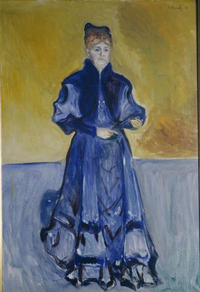 Elisabeth Forster-Nietzsche (Edvard Munch) - Reprodução com Qualidade Museu