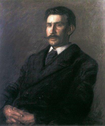 Retrato de Edward W. Redfield (Thomas Eakins) - Reprodução com Qualidade Museu